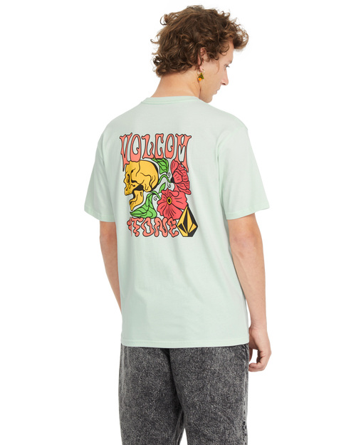 Volcom Tooflow Short Sleeve T-Shirt - Cloud Blue
