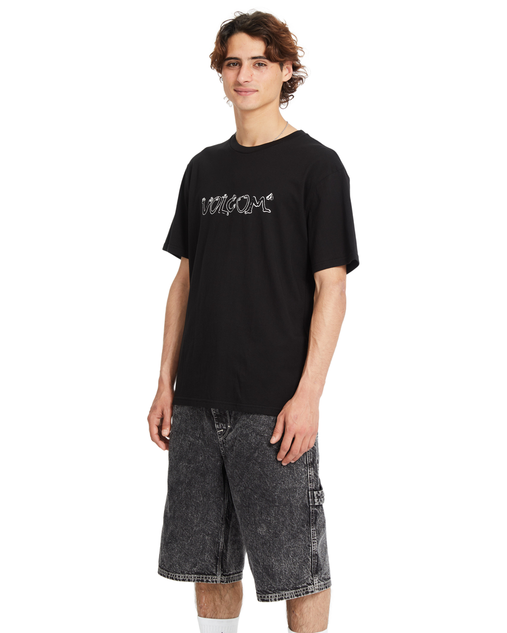 Volcom Crazybal camiseta manga corta hombre detail 2 | BLACK