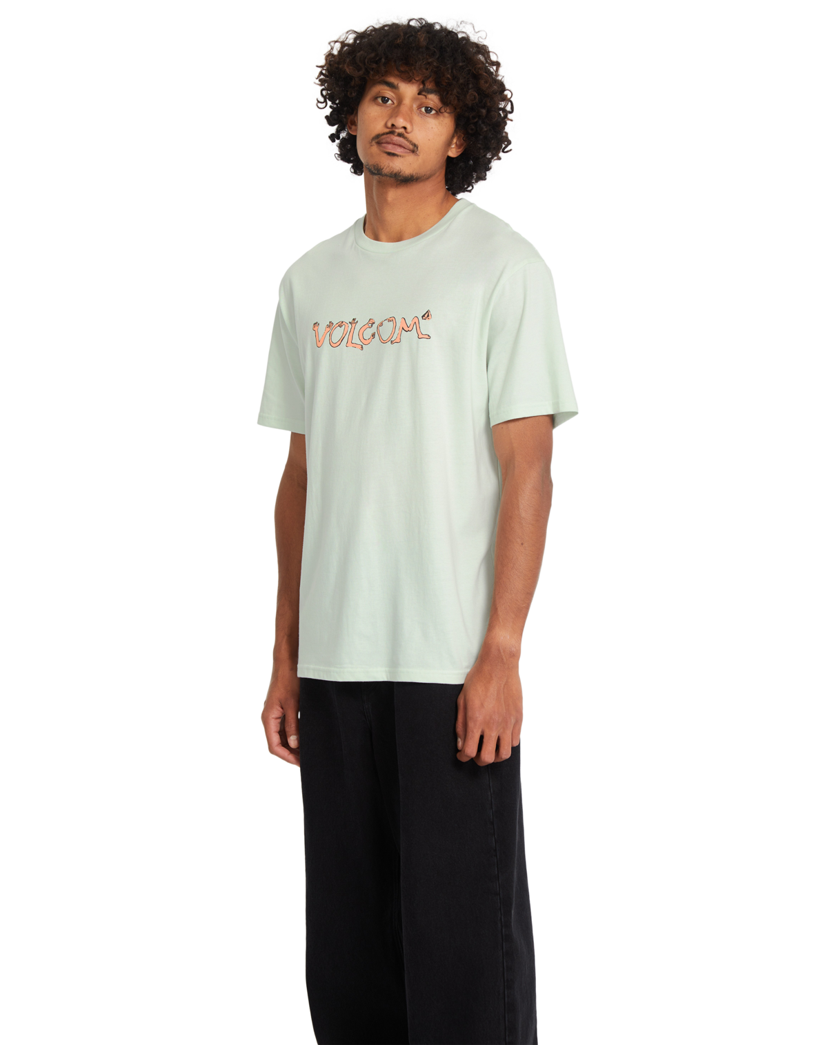 Volcom Crazybal camiseta manga corta hombre detail 2 | CLOUD BLUE