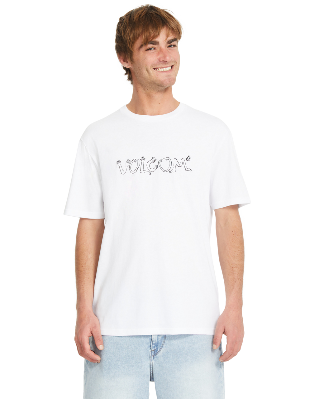 Volcom Crazybal camiseta manga corta hombre | WHITE