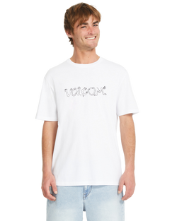 Volcom Crazybal camiseta manga corta hombre | WHITE