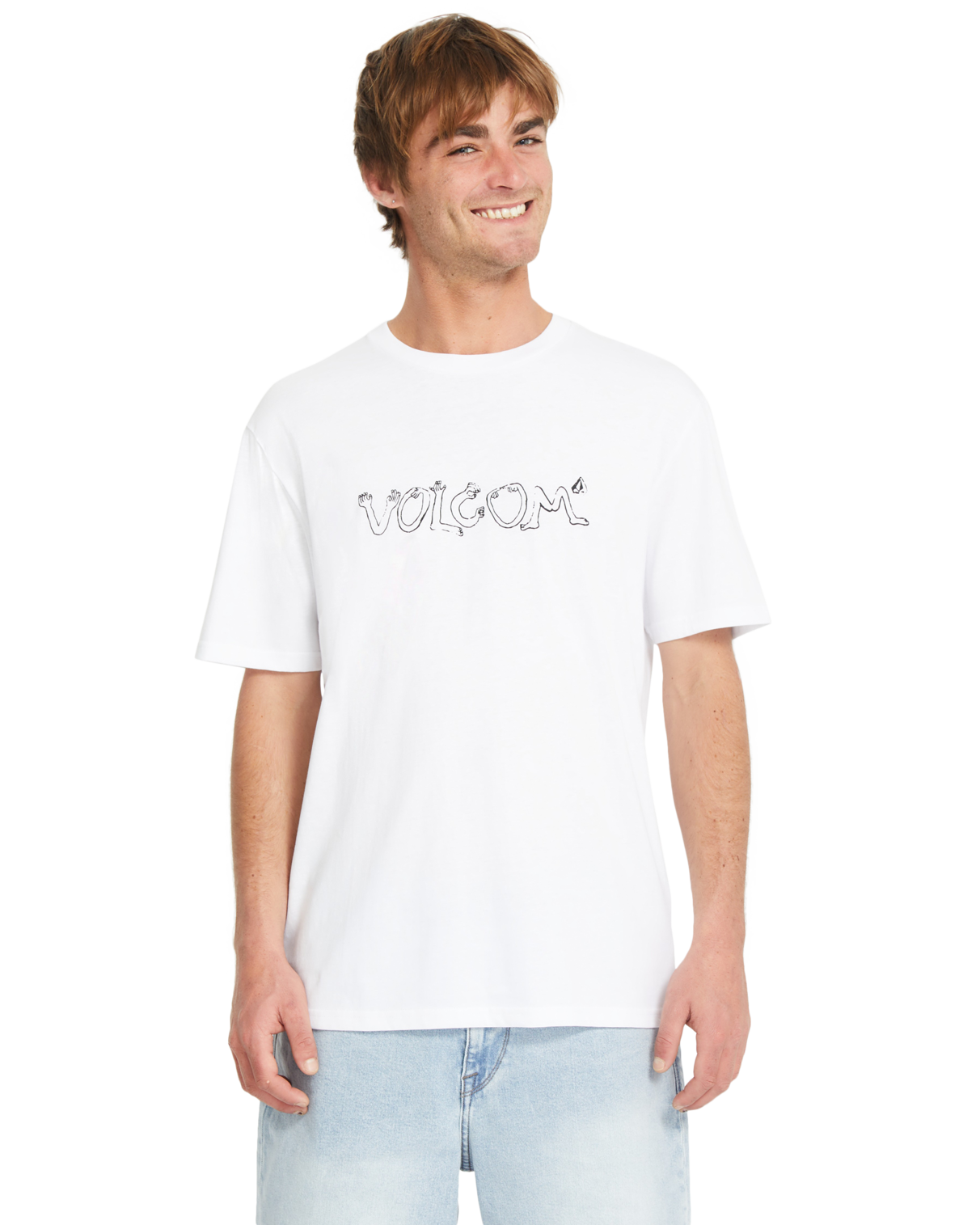 Volcom Crazybal camiseta manga corta hombre | WHITE