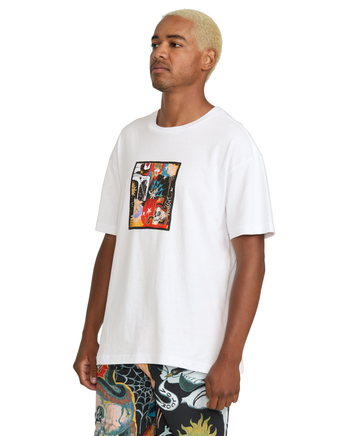 Volcom Seth Conboy Web camiseta manga corta hombre detail 2 | WHITE