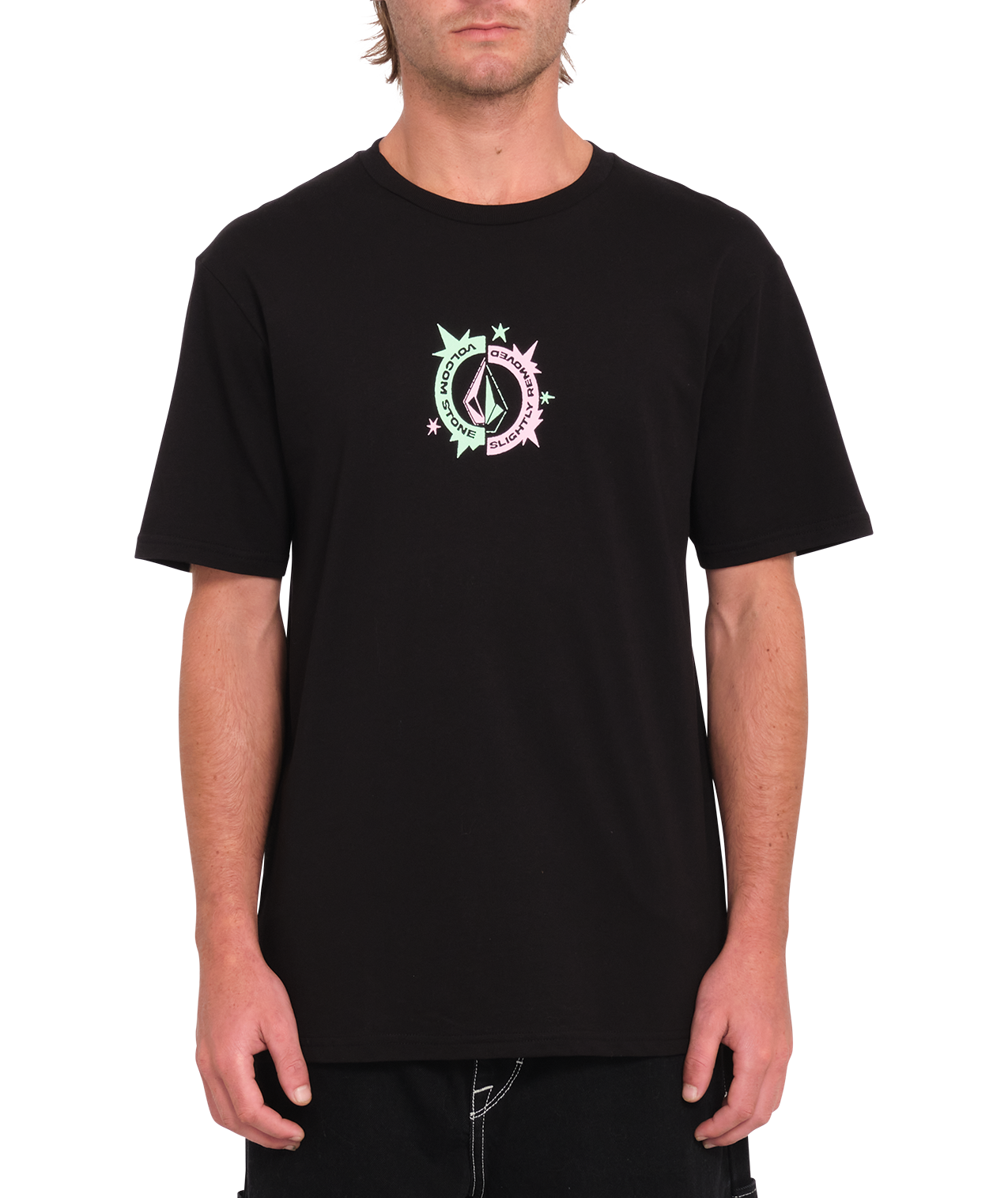 Volcom Realusion Short Sleeve T-Shirt - Black