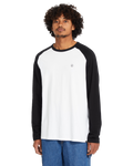 Camiseta de manga larga Volcom Pen Lst - Black