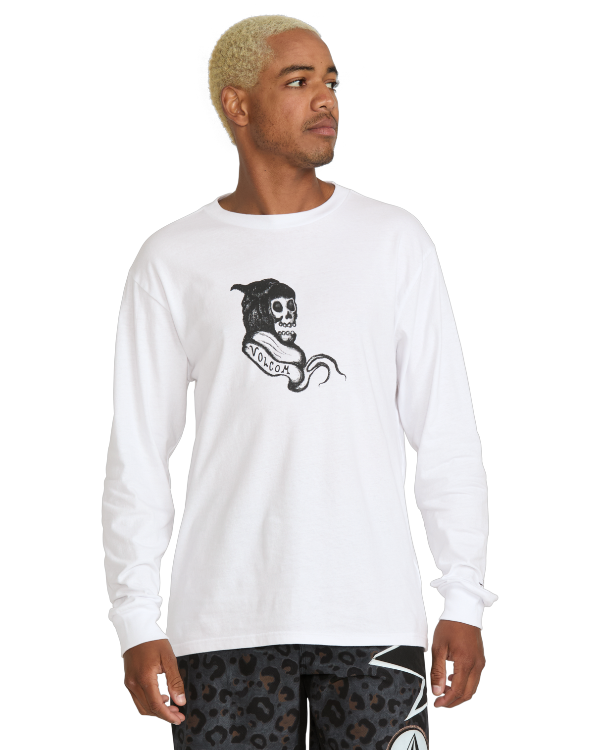 Camisola de manga comprida Volcom Fa Seth Conboy Lst - Branco