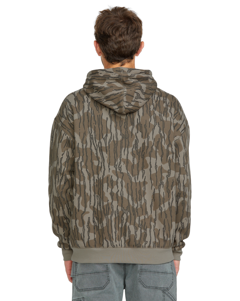 Felpa con cappuccio Volcom Operators - Brindle