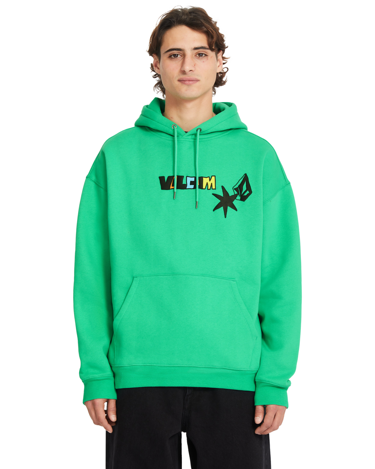 Felpa con cappuccio Volcom Fa Bob Mollema 1 - Menta