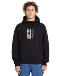 Felpa con cappuccio Volcom Noder - True Black