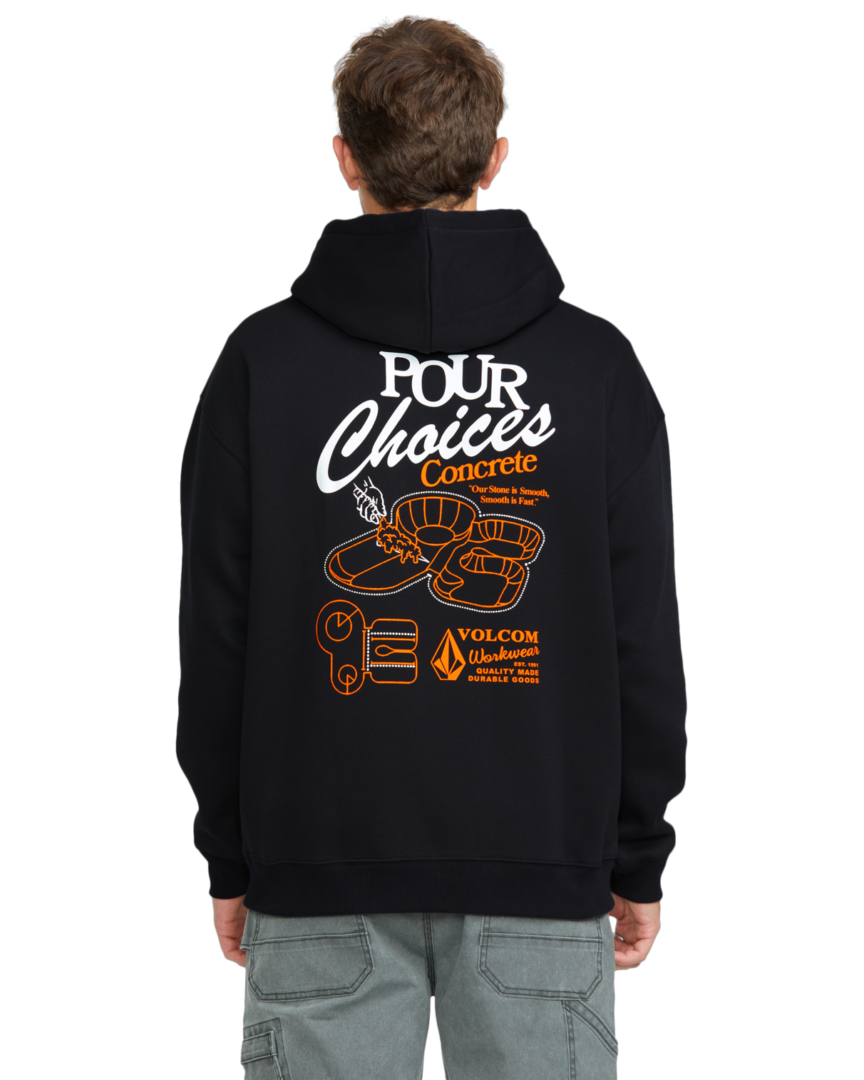 Kapuzenpullover Volcom Pour Choices - Schwarz