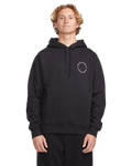 Sweatshirt com capuz Volcom Watanite - True Black