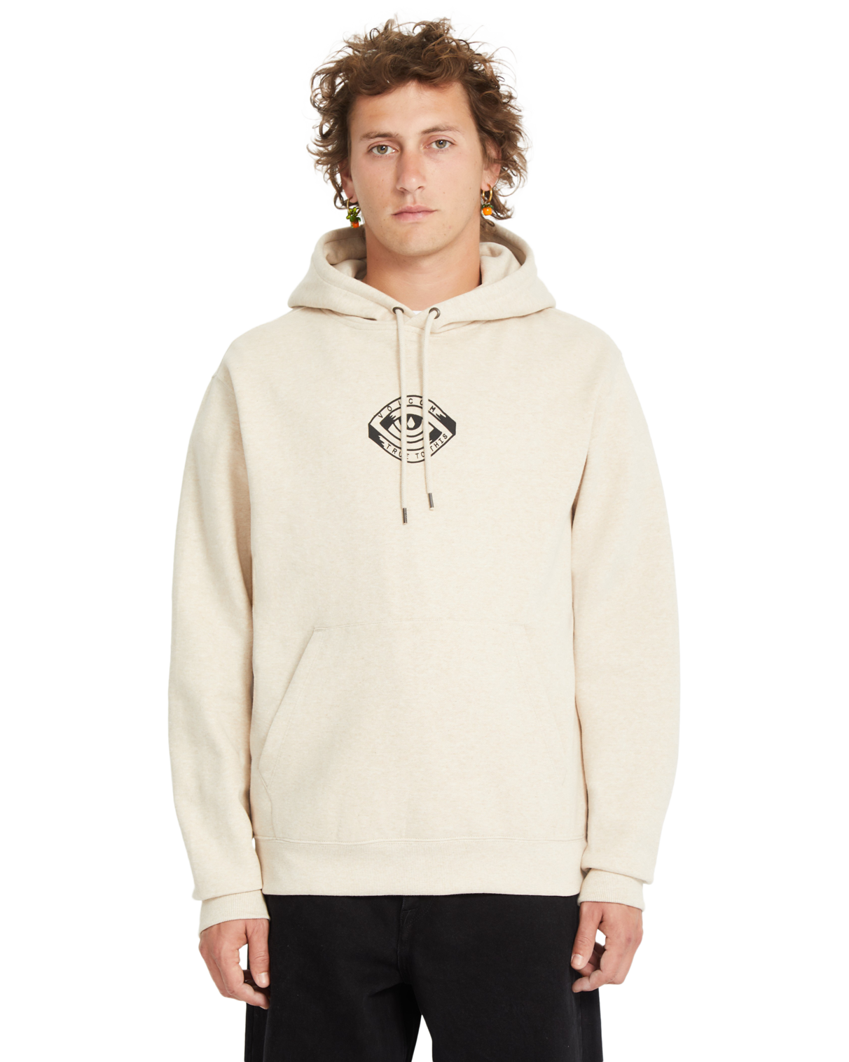 Felpa con cappuccio Volcom Watanite - Dust Heather
