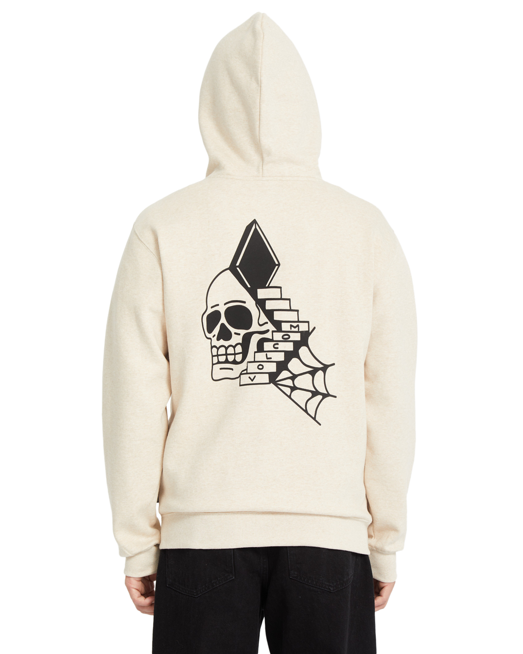Felpa con cappuccio Volcom Watanite - Dust Heather