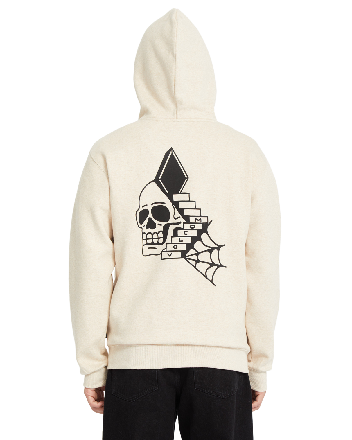 Felpa con cappuccio Volcom Watanite - Dust Heather