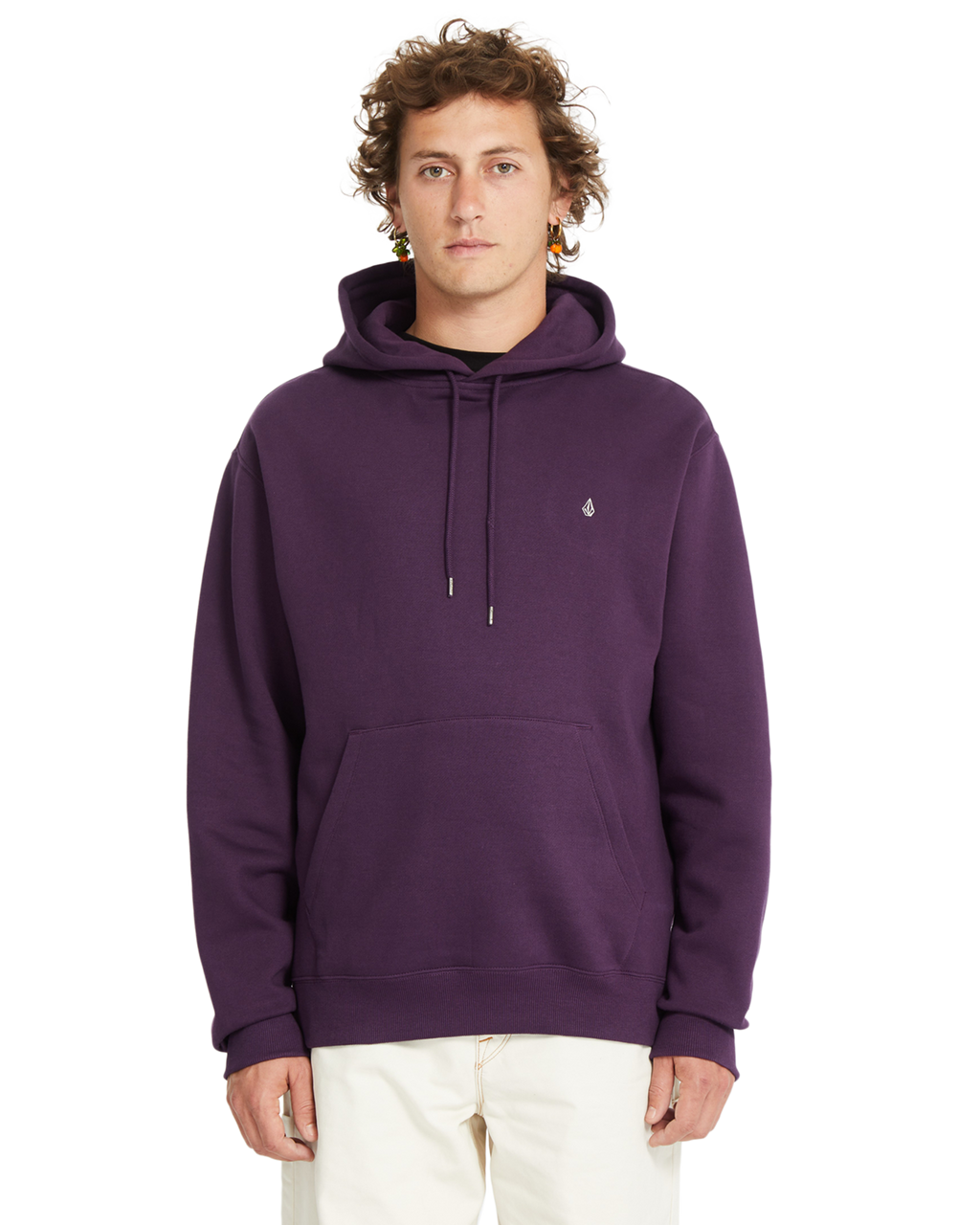 Sudadera con capucha Volcom Single Stone - Grape Royale