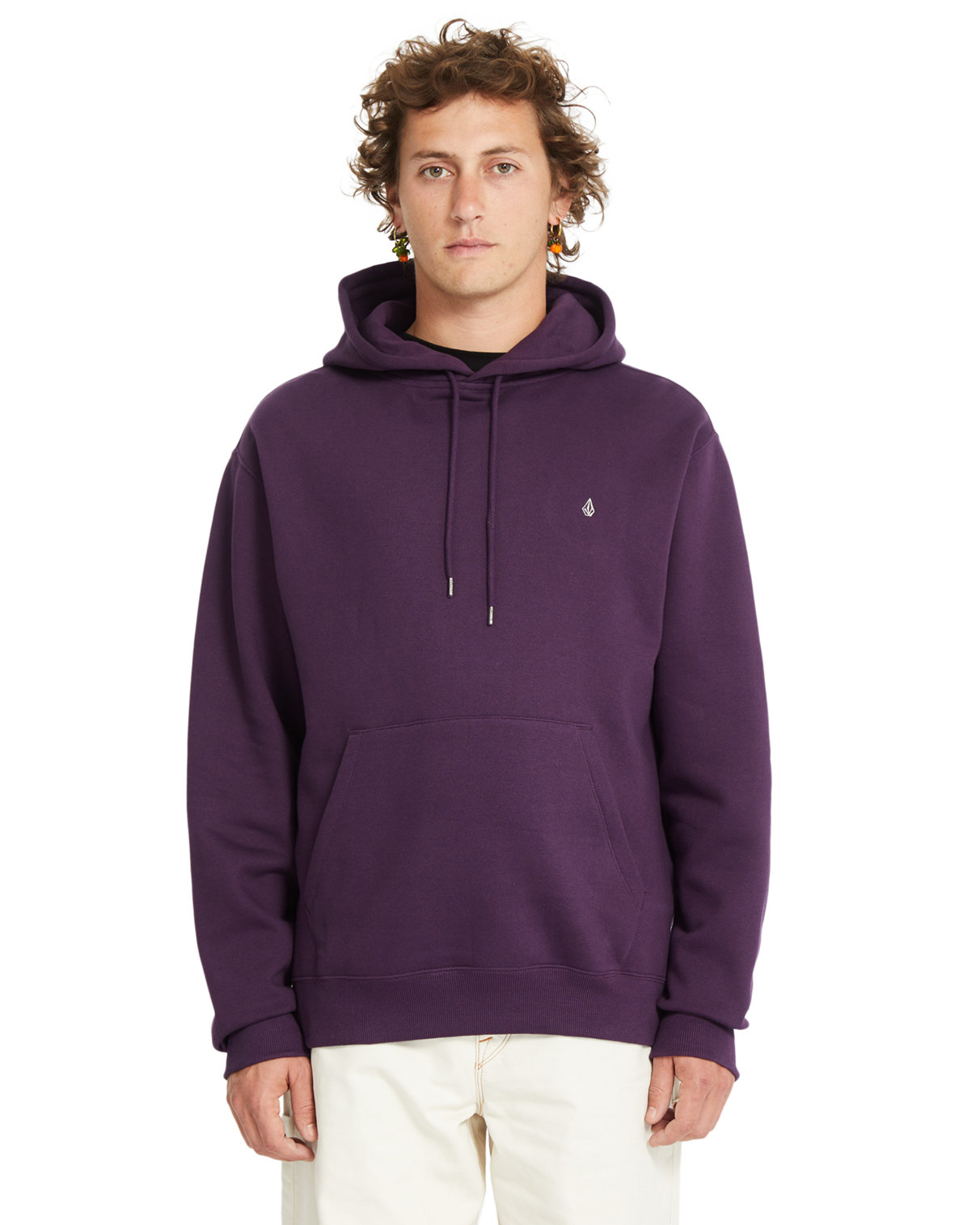 Sudadera con capucha Volcom Single Stone - Grape Royale