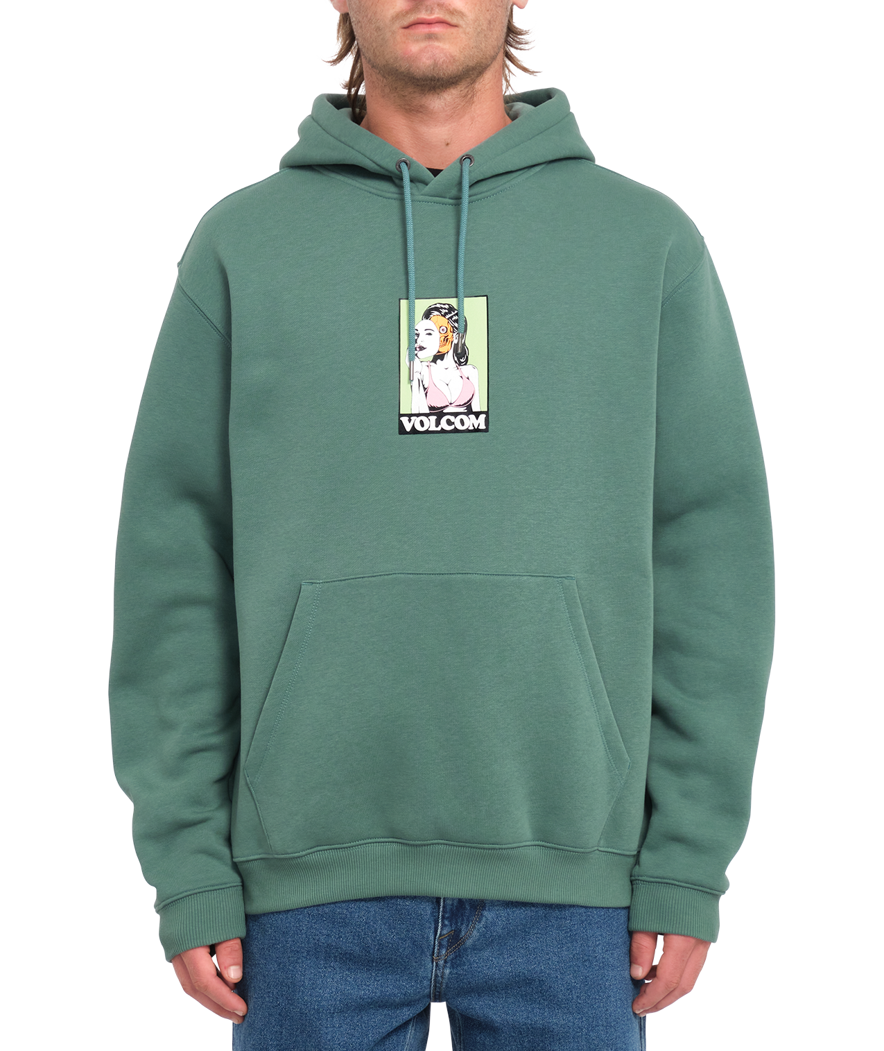 Sudadera con capucha Volcom Noder - Sea Green