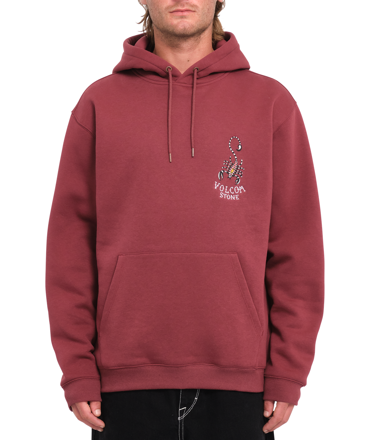 Volcom Lintell Classic Hoodie - Merlot