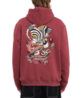 Kapuzenpullover Volcom Lintell Classic - Merlot