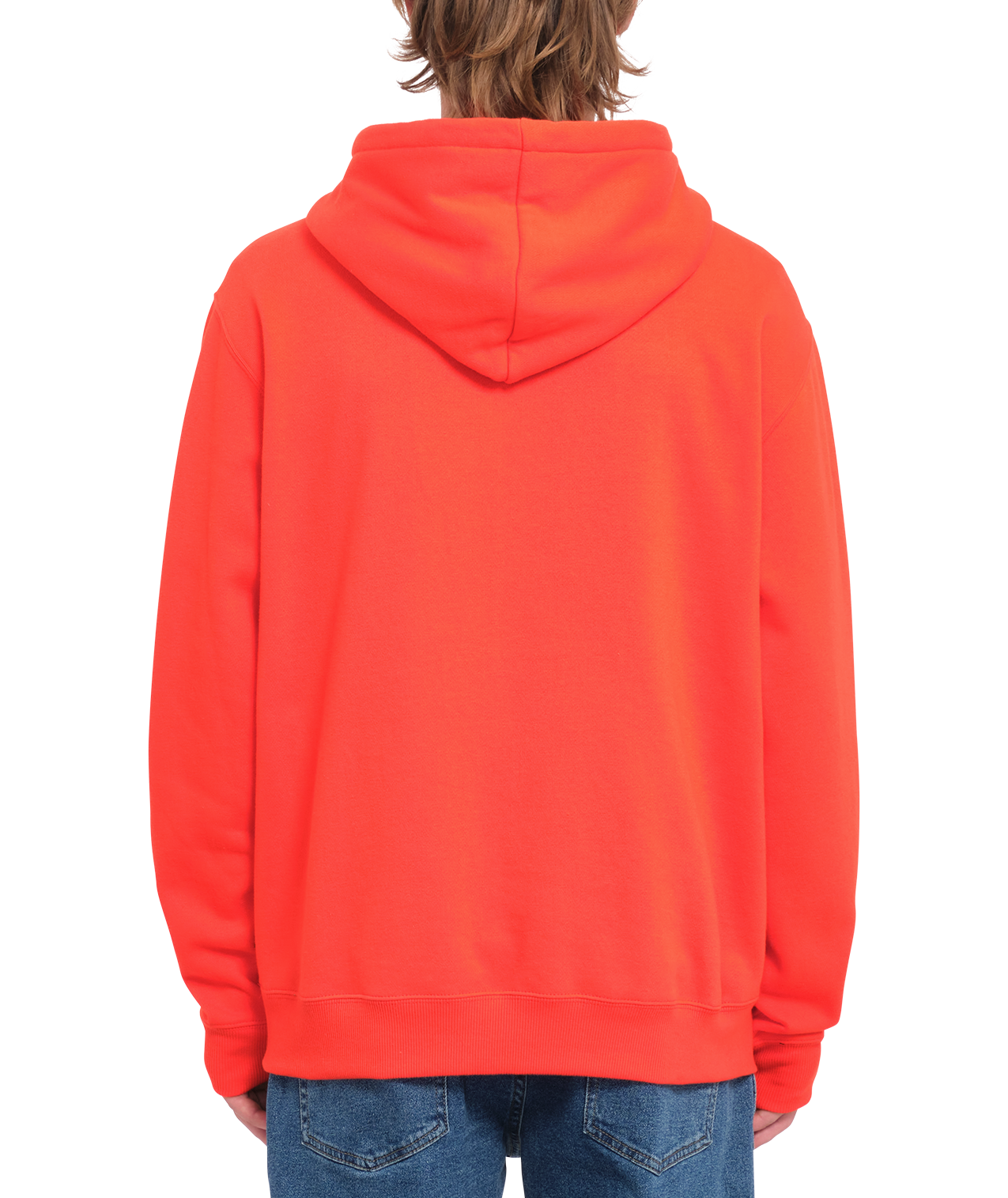 Kapuzenpullover Volcom Olivmoose - Hellrot