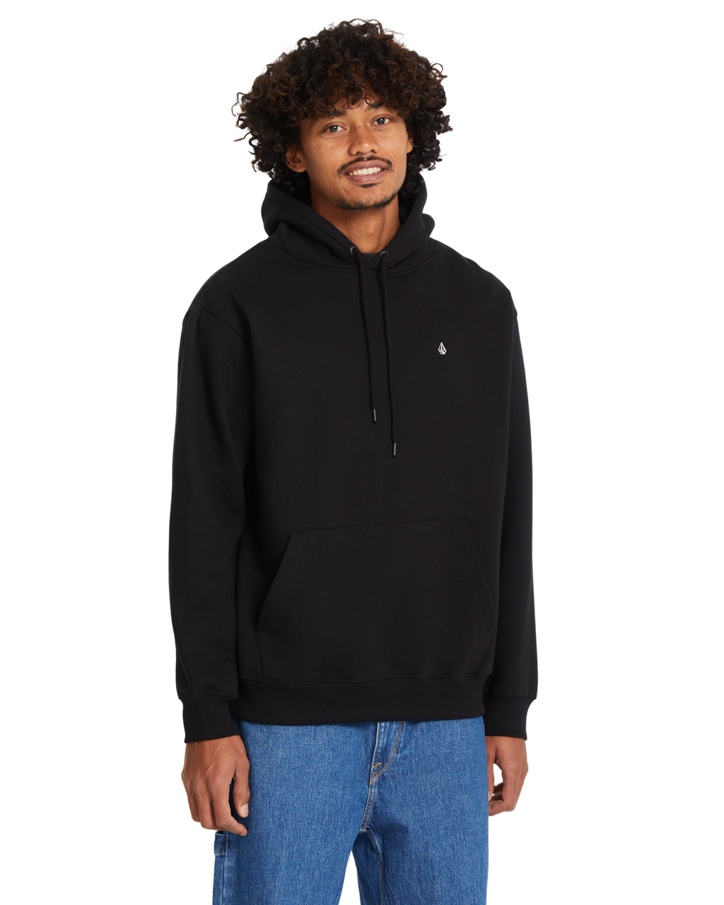Volcom Single Stone Hoodie - True Black