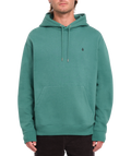 Felpa con cappuccio Volcom Single Stone - Verde Mare