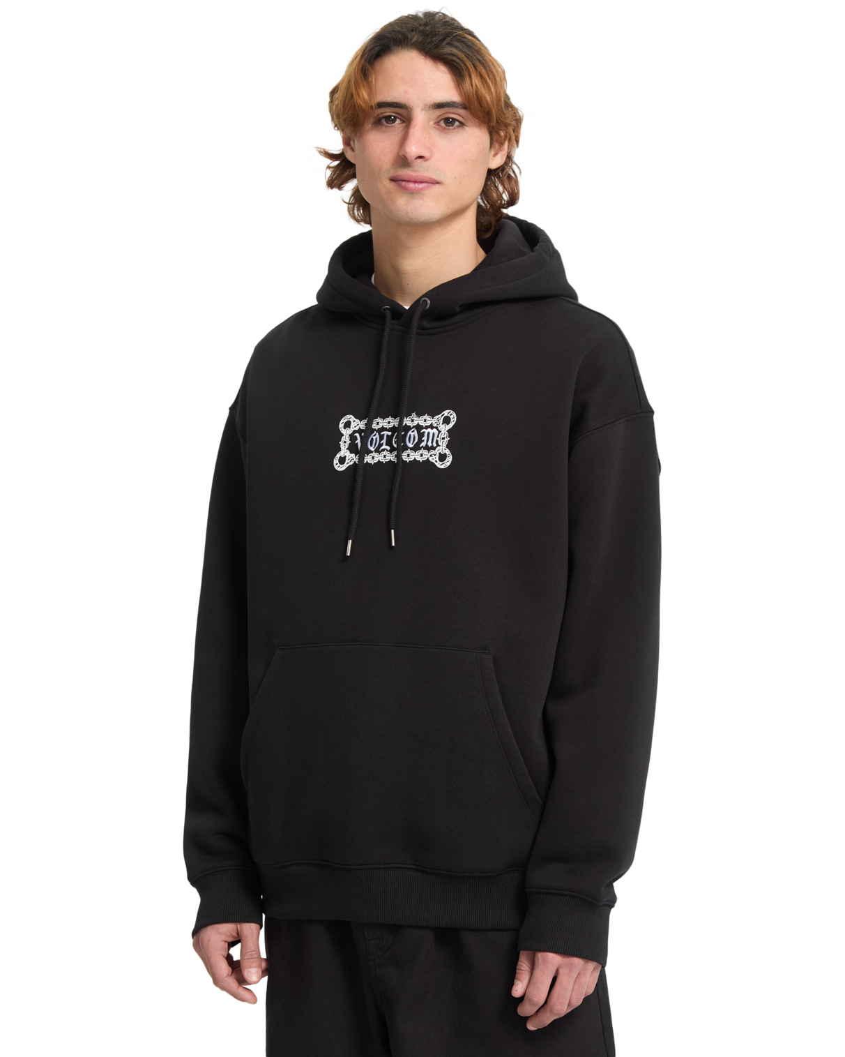 Felpa con cappuccio Volcom Fa Daniel Shepard - Nero