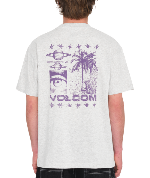 Volcom Primed Short Sleeve T-Shirt - Bone Heather