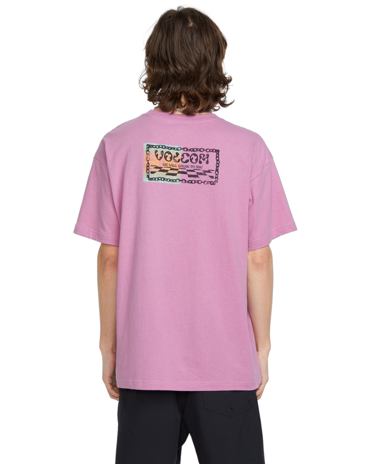 T-shirt de manga curta Volcom Fa F Rygalski - Roxo Aço