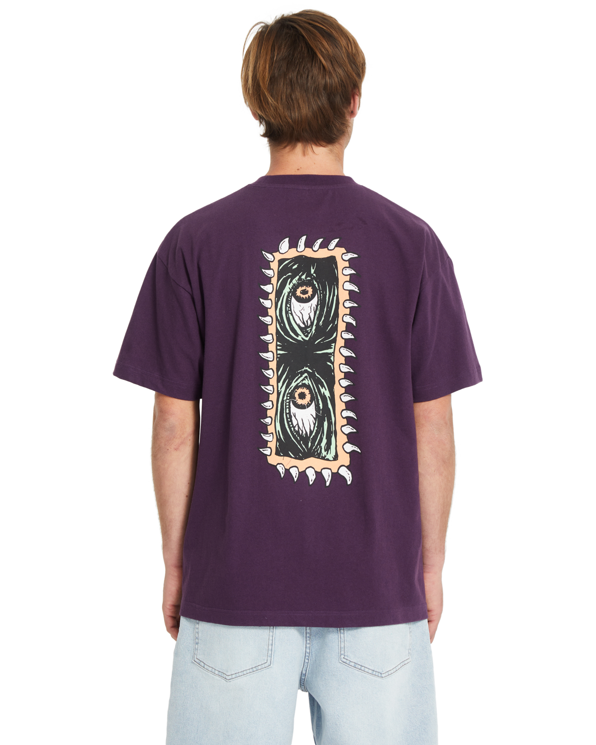 T-shirt de manga curta Volcom Eye Rust - Grape Royale