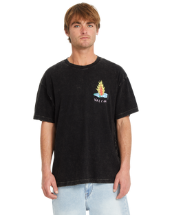 Volcom Bob Mollema 1 LSE camiseta manga corta hombre | LIGHT ACID BLACK