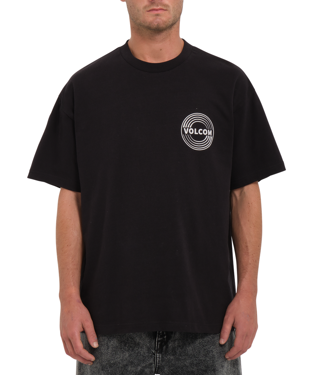 Maglietta a manica corta Volcom Switchflip - Nero