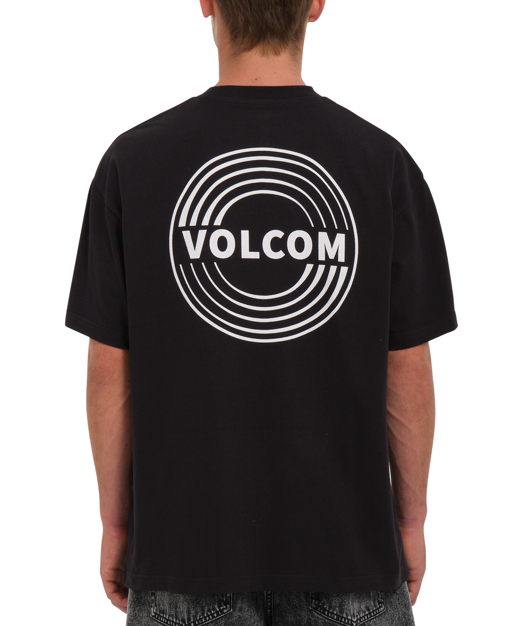 Maglietta a manica corta Volcom Switchflip - Nero