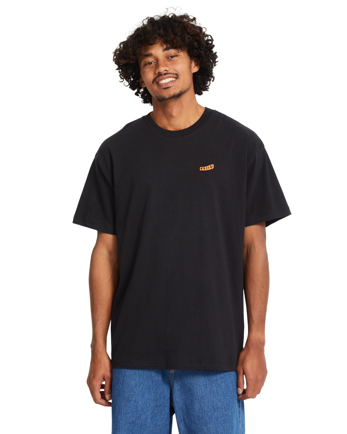 Volcom Pistol Stone Short Sleeve T-Shirt - Black