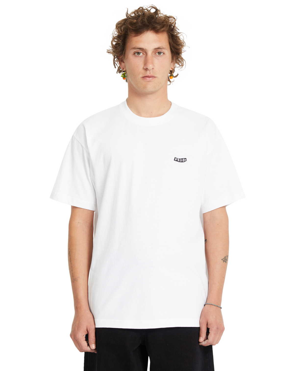 Volcom Pistol Stone Short Sleeve T-Shirt - White