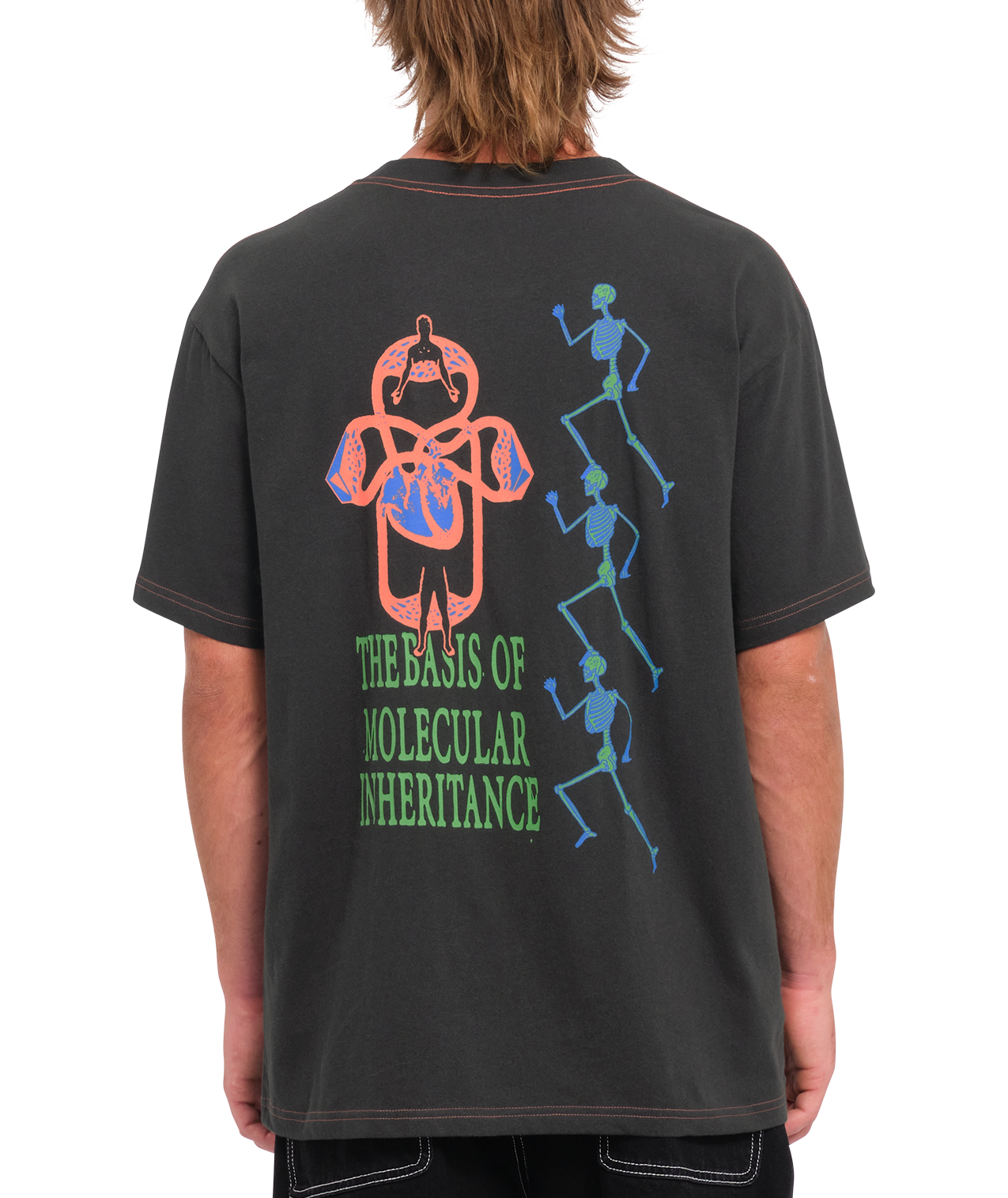 Volcom Diabolical Inheritance Short Sleeve T-Shirt - Stealth