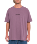 T-shirt à manches courtes Volcom Volcom Stone - Violet Vintage