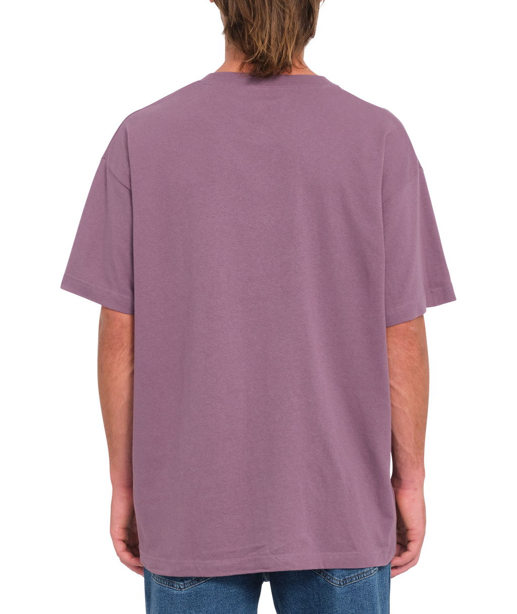 T-shirt à manches courtes Volcom Volcom Stone - Violet Vintage