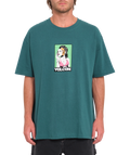 Volcom Underfaced Short Sleeve T-Shirt - Evergreen