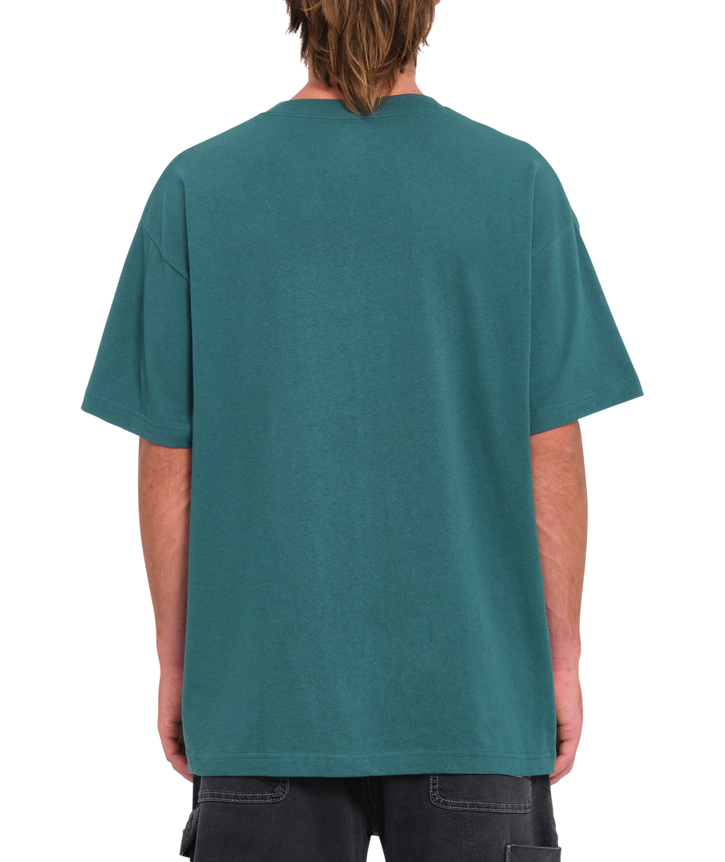 Volcom Underfaced Short Sleeve T-Shirt - Evergreen