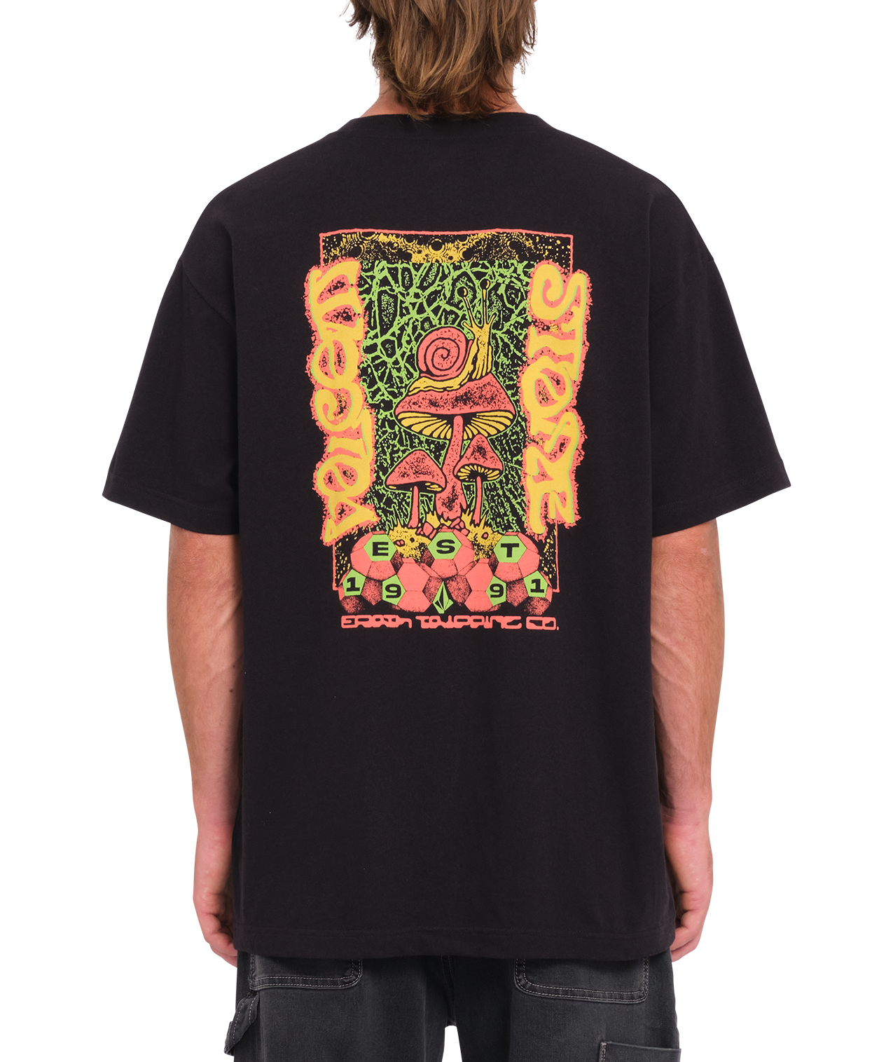 Volcom Mindoor Short Sleeve T-Shirt - Black