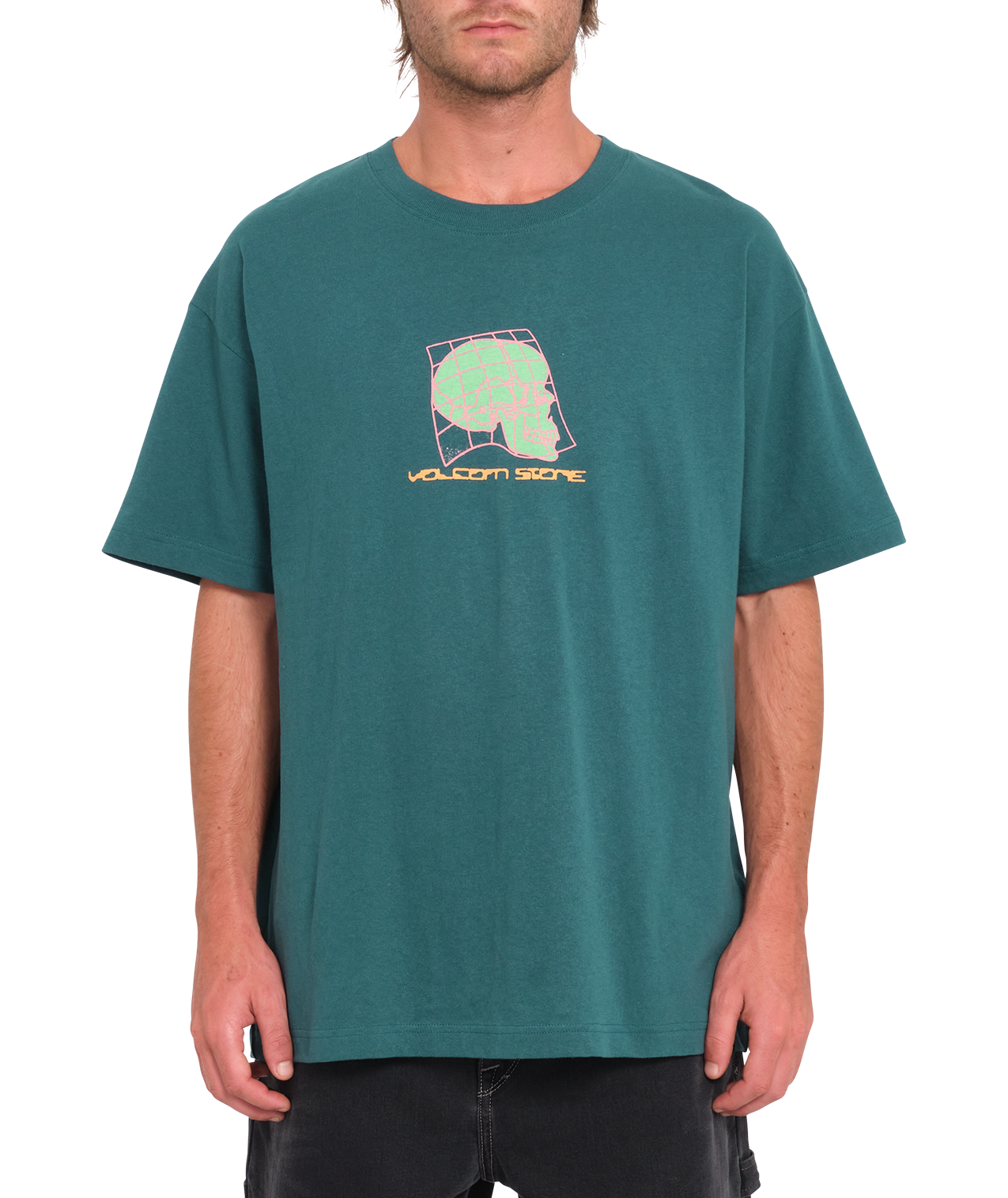 T-shirt à manches courtes Volcom Mindoor - Evergreen