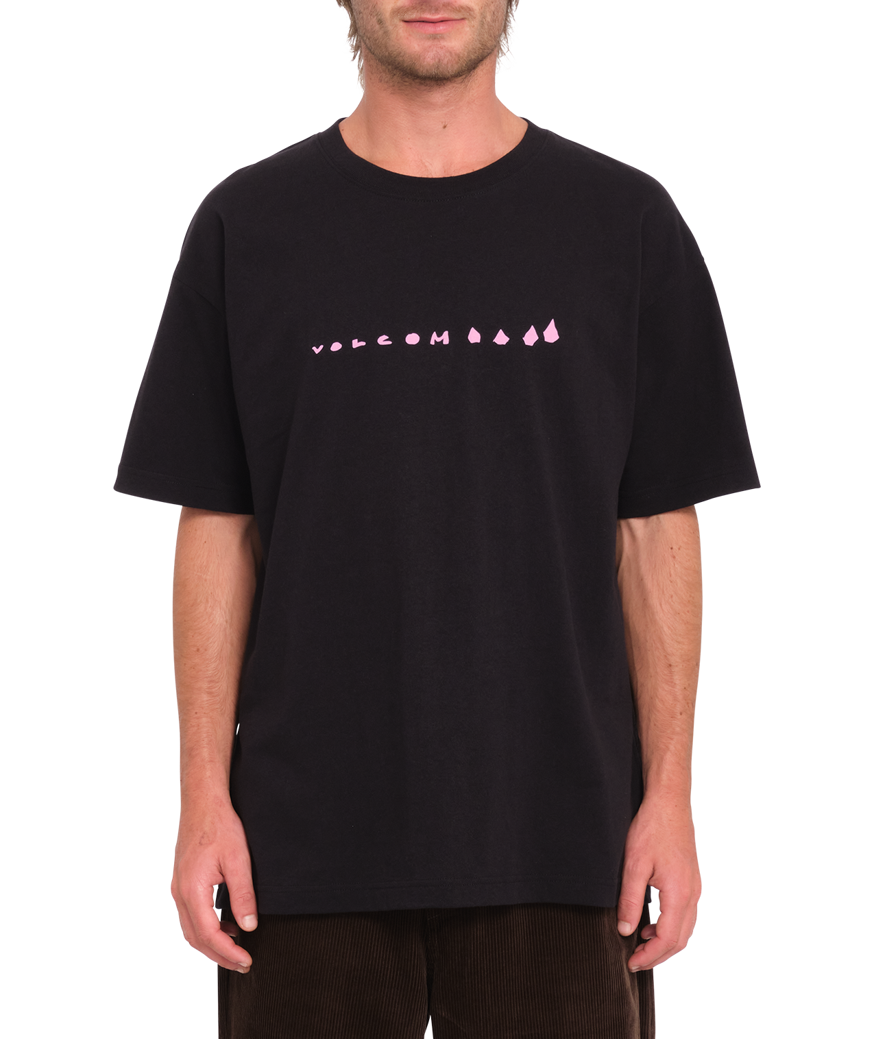 T-shirt à manches courtes Volcom Arthur Dino - Noir