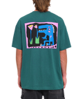 Kurzarm-T-Shirt Volcom Arthur Dino - Evergreen