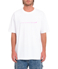 Kurzarm-T-Shirt Volcom Arthur Dino - Weiß