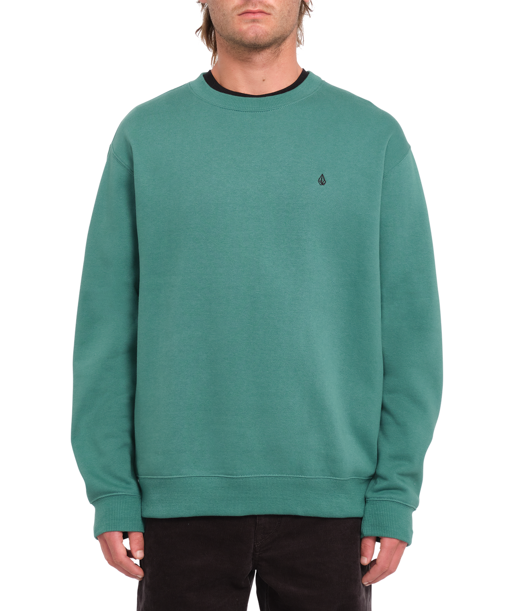 Sudadera Volcom Single Stone Crew - Sea Green