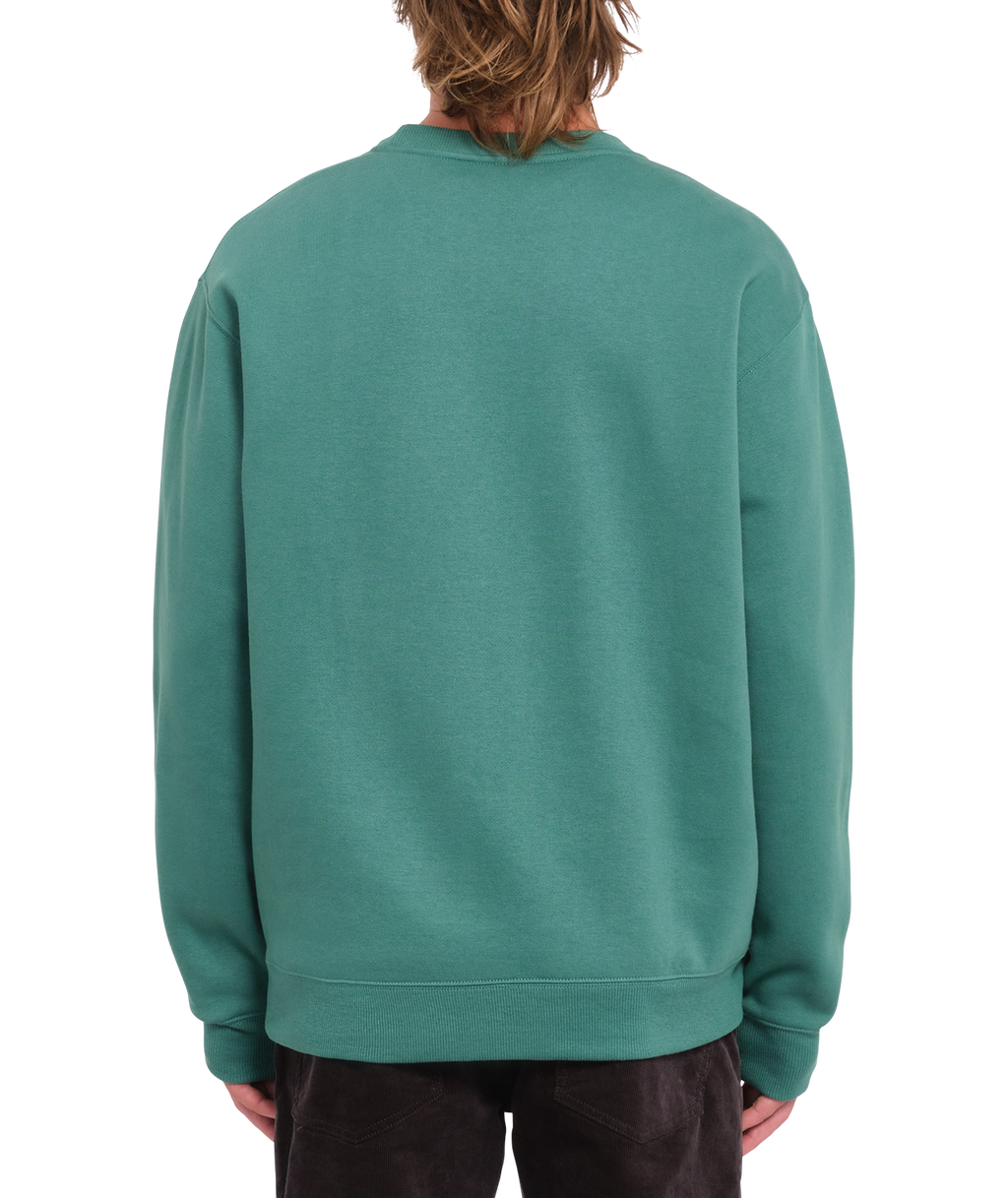 Sudadera Volcom Single Stone Crew - Sea Green