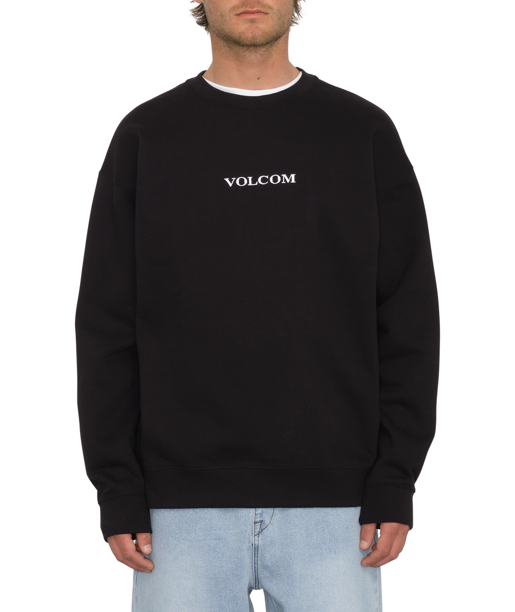 Sweatshirt Volcom Volcom Stone Crew Fleece - Noir