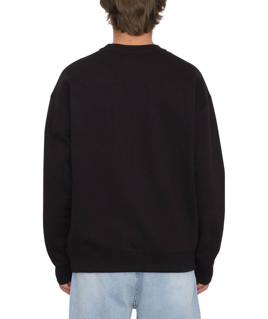 Sweatshirt Volcom Volcom Stone Crew Fleece - Noir