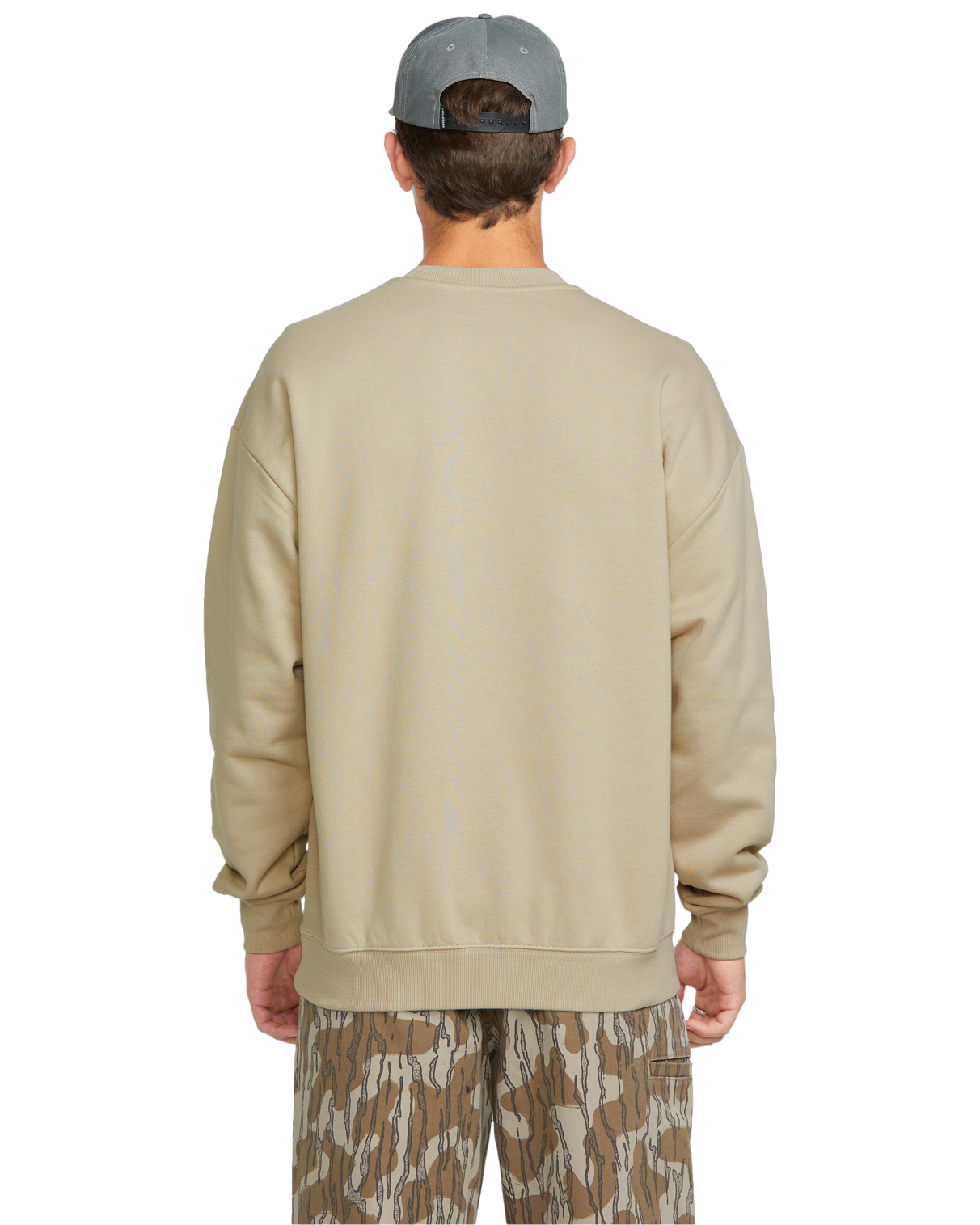 Felpa Volcom Operators Crew - Khaki Chiaro
